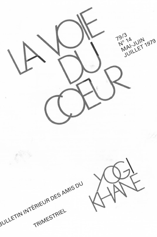 La Voie du coeur Revue N°14